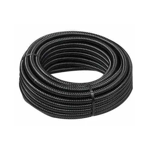 Danner 12406 Reinforced Pond Tubing, Black, 3/4-In. x 20-Ft.