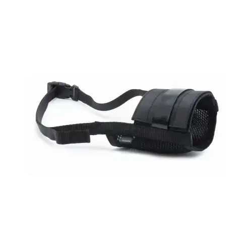 RADIO SYSTEMS MUZ-X-BLK Dog Muzzle, Black, XL