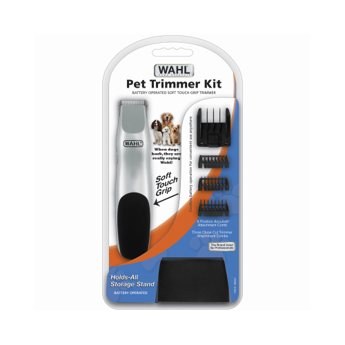 9-Pc. Pet Trimmer Kit, Battery Operated