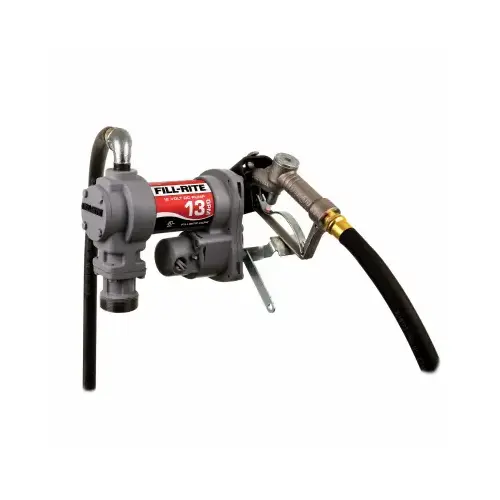 Fill-Rite SD1202H DC Fuel Transfer Pump, Cast Iron, 13 GPM, 12-Volt