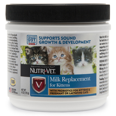 MANNA PRO PRODUCTS LLC 1001013 Nutri-Vet Kitten Milk Replacement, Powder, 6-oz.