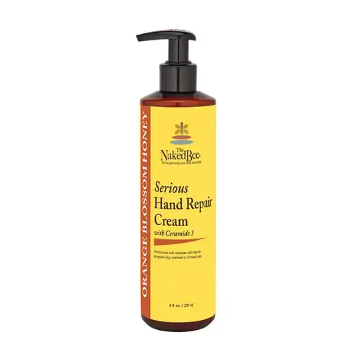 The Naked Bee NBHRO-B8 Hand Repair Cream Serious Orange Blossom Honey Scent 8 oz