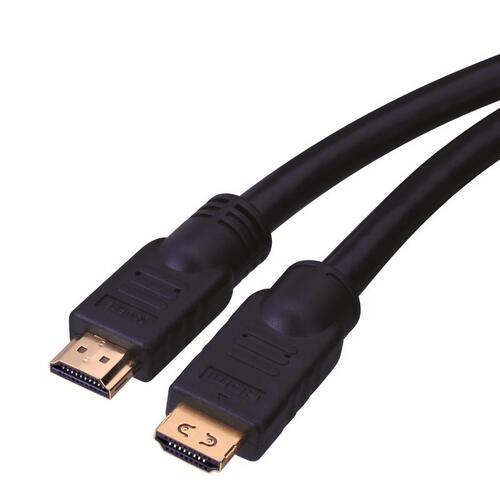 HDMI Cable With Ethernet Just Hook It Up 50 ft. L 4K Ultra HD Black