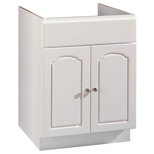 Bathroom Vanity Single White 24" W X 4.75" D X 21" H White