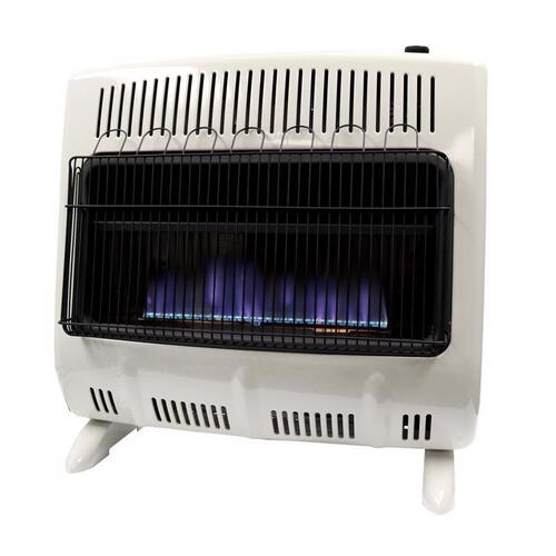 Wall Heater Comfort Collection 1000 sq ft 30000 BTU Propane White