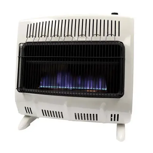 Wall Heater Comfort Collection 1000 sq ft 30000 BTU Propane White