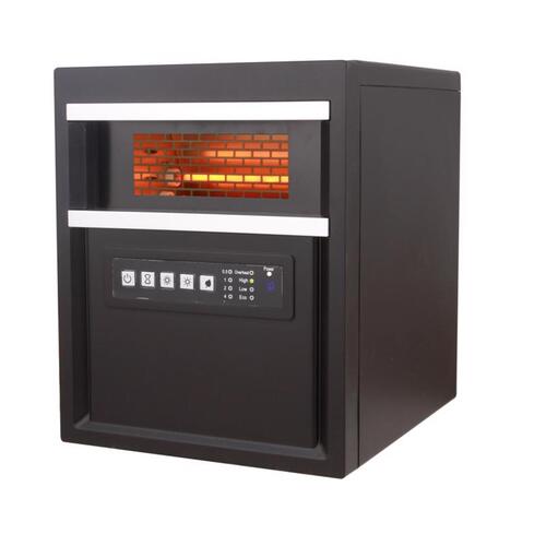 Perfect Aire 1PHQ14 Heater w/Remote Electric Infrared Brown