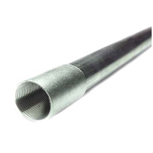 Merfish Pipe & Supply GTC0060113S Pipe United & Steel 3/4" D X 21 ft. L Galvanized Steel Silver