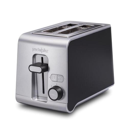 Toaster Proctor Silex Stainless Steel Silver 2 slot 7.6" H X 6.6" W X 10.7" Silver