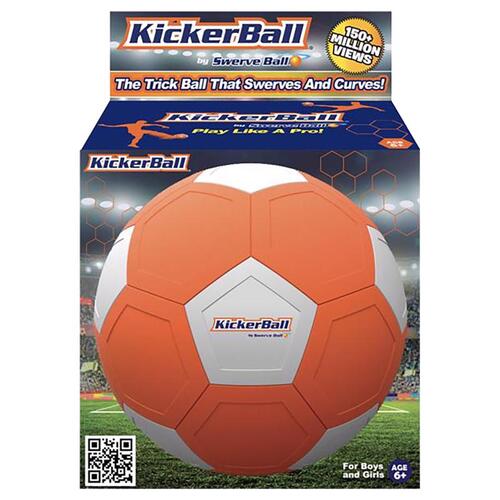 KickerBall KICKSTACK2PK Soccer Ball Swerve Ball Sports Orange