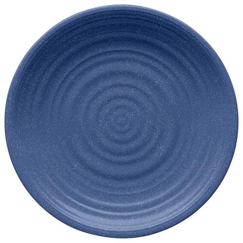 TarHong DN22909476 Salad Plate Blue Bamboo Planta Artisan 8.5" D Blue