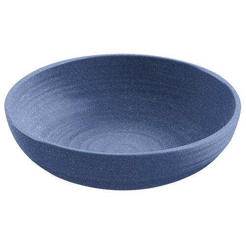 TarHong DN22909575 Low Bowl 43.3 oz Blue Bamboo Planta Artisan 8" D Blue