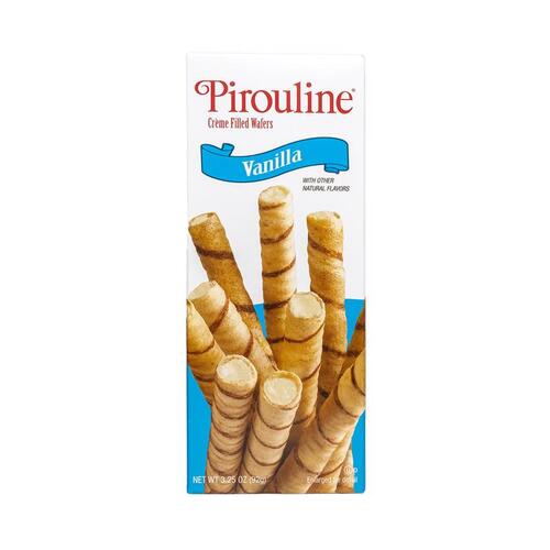 Pirouline 4055 Rolled Wafers Vanilla 3.25 oz Boxed