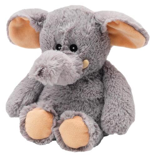 Warmies CP-ELE-1 Stuffed Animals Plush Gray Gray