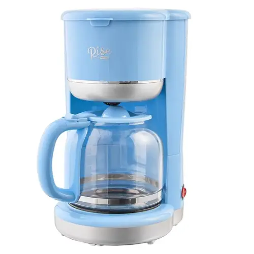 Rise by Dash RCM100GBSK04 Coffee Maker 10 cups Blue Blue