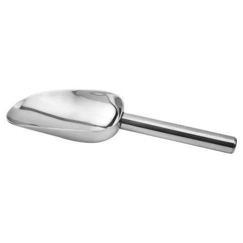 Ice Scoop Silver Stainless Steel Silver