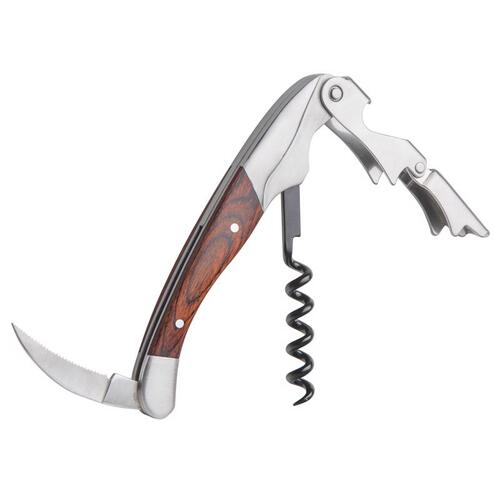 Waiter's Corkscrew Multicolored Stainless Steel/Wood Multicolored