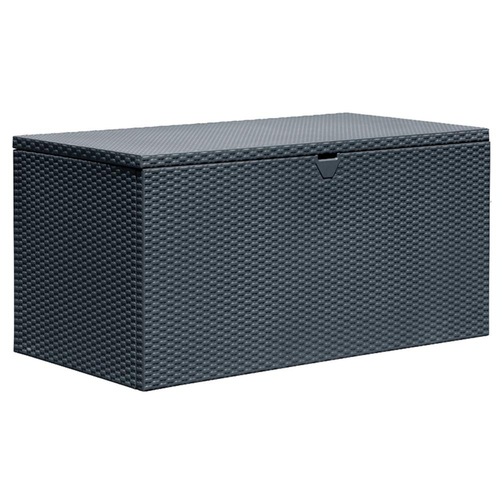 Deck Box Spacemaker 54" W X 30" D Charcoal Steel 134 gal Charcoal