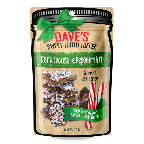 Toffee Dark Chocolate Peppermint 4 oz