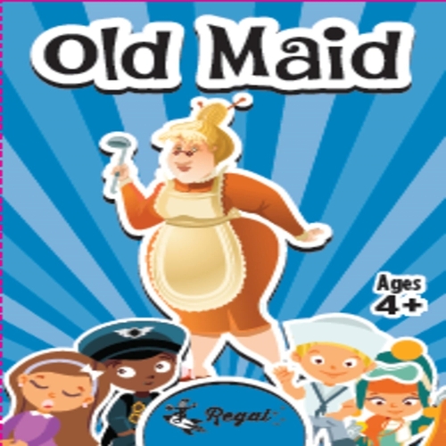 Old Maid Children Card Game Multicolored Multicolored