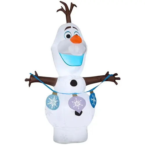 Inflatable LED Frozen 3.5 ft. Frozen 2 Olaf Ornament String