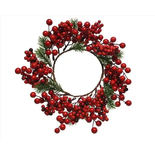 Wreath 10" D Berry