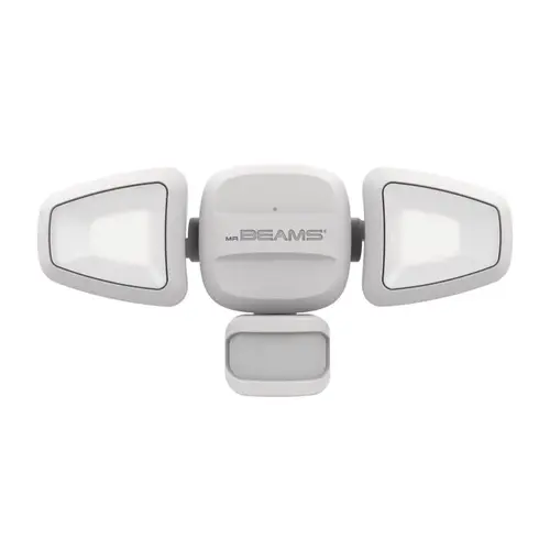 Security Light Motion-Sensing Battery Powered LED White White