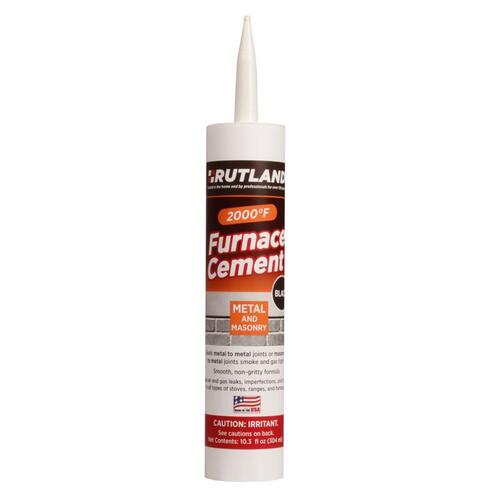 Furnace Cement Black - pack of 12