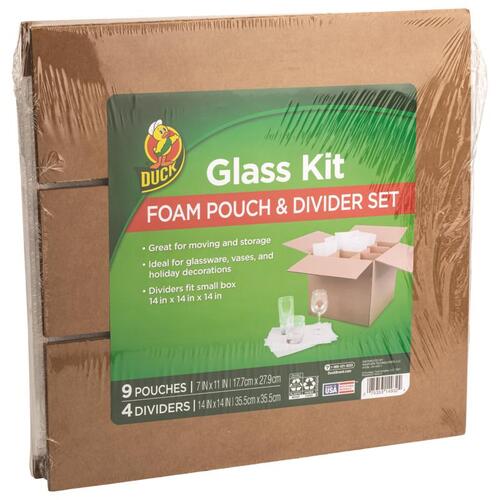 Glass Protection Kit 12" W X 1 ft. L Brown