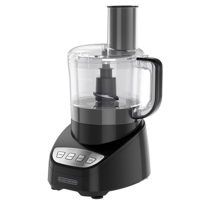 Black+Decker FP4100B Food Processor Black 8 cups 450 W Black