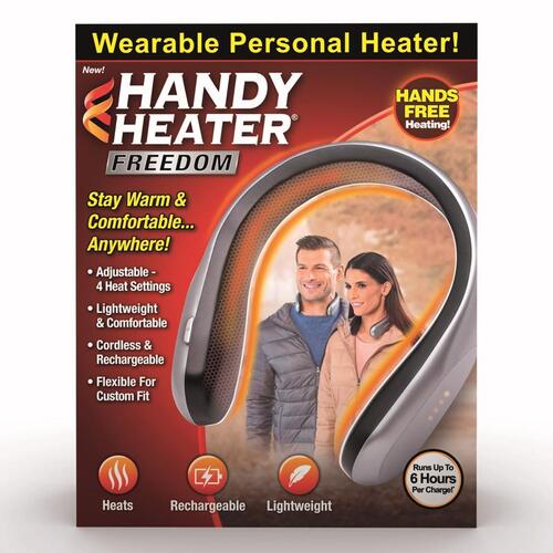 As Seen on TV HTBS-MC12/4 Personal Heater Handy Heater Gray
