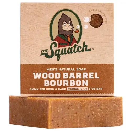 Soap Bar Wood Barrel Bourbon Scent 5 oz