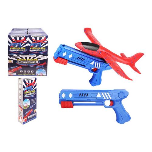 Diamond Visions TM-3681 Glider Plane Shooter Toy Launcher Foam Assorted Pair