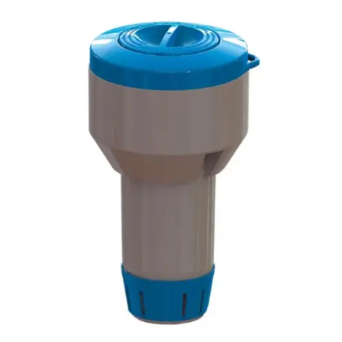 Floating Pool Chlorinator 4 lb Blue/Gray