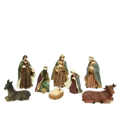 Figurine Assorted Nativity Assorted - pack of 2