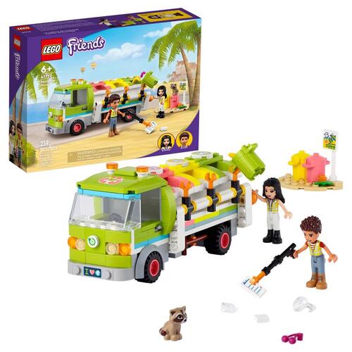 Lego 41712 41712 Recycling Truck Friends Plastic Multicolored 259 pc Multicolored