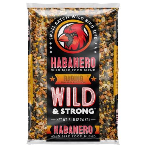 Wild Bird Food Wild & Strong Raging Songbird Habanero 5 lb