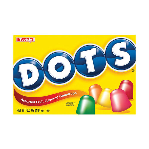Dots 87000-XCP12 Gumdrops Assorted Fruit 6.5 oz - pack of 12