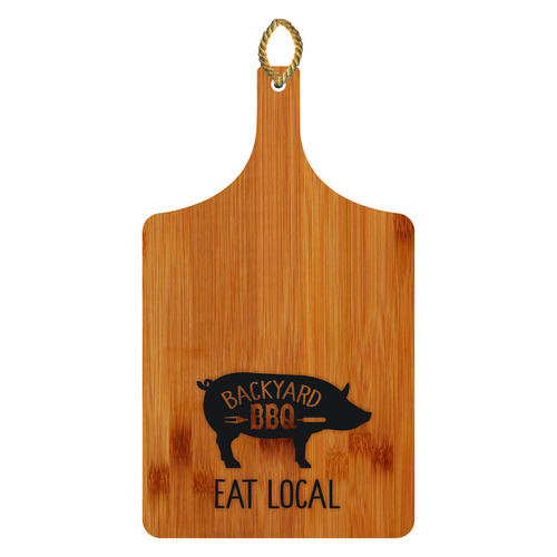 Cutting Board Butcher Baker BBQ Maker Bamboo