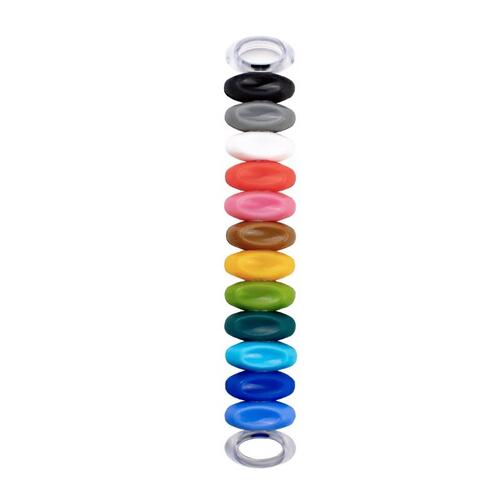 BarY3 BAR-0758 Glass Markers Assorted Silicone Assorted