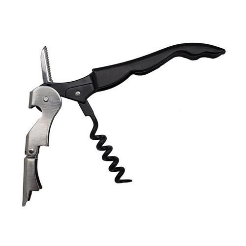 Waiter's Corkscrew Black/Silver Steel/Polypropylene Black/Silver