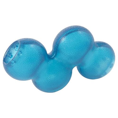 Dog Toy Blue Plush Treat Giver River Blue - pack of 3