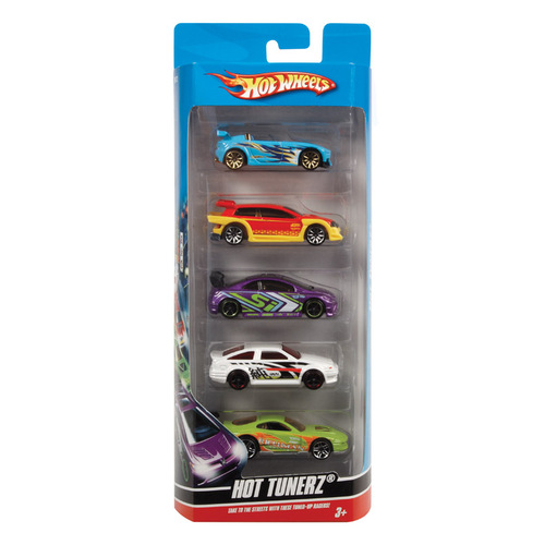 Diecast Car Hot Tunerz Metal Multi-Colored 5 pc Multi-Colored - pack of 12