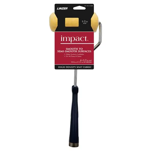 Trim Roller with Frame Better 4" W Mini Threaded End - pack of 6