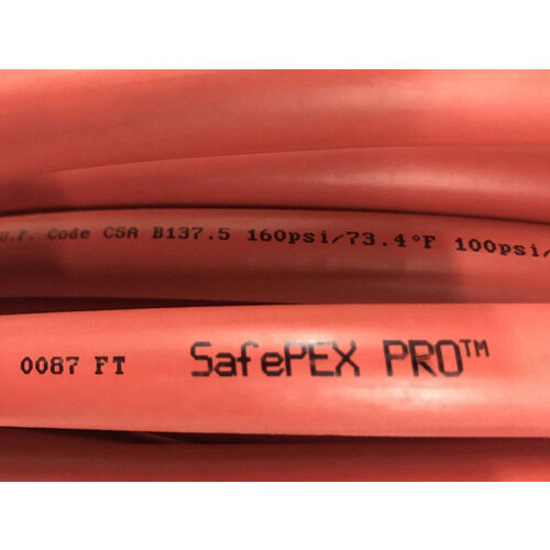Safe PEX 16222 Tubing Pro 3/4" D X 20 ft. L PEX 100 psi