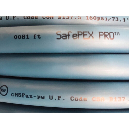 Safe PEX 16224 Tubing Pro 1" D X 20 ft. L PEX 100 psi