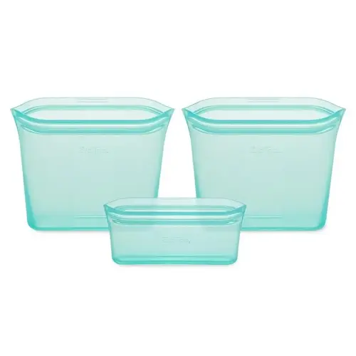 Zip Top Z-BAG3A-03 Storage Cup Set Teal Teal