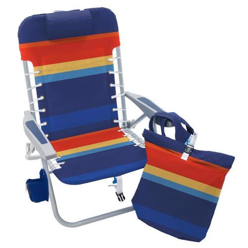 Rio Brands SC529R23ACEPDQ4-XCP4 Folding Chair 4-Position Assorted Beach ...