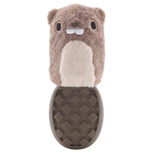 Bark 706618 Dog Toy Brown Plush PB Beaver Brown