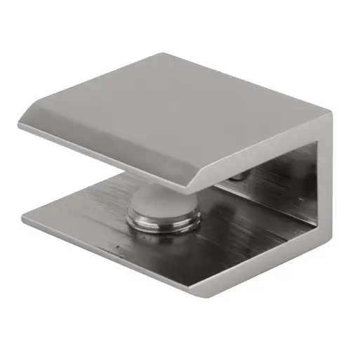 Satin Chrome Square Interior Shower Shelf Clamp